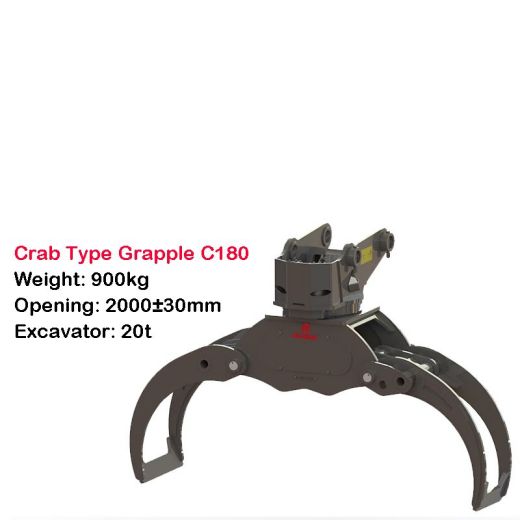 C180 Log Seòrsa Crab Grapple