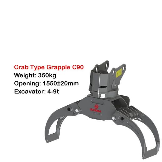 C90 Crab ډوله Log Grapple